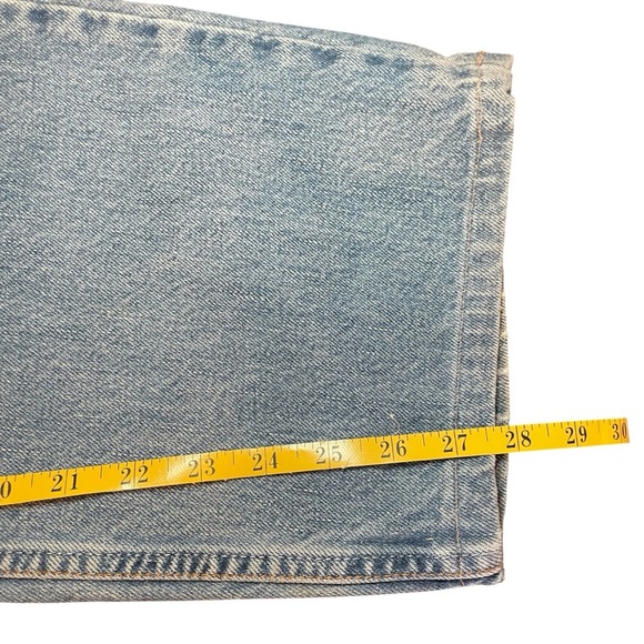Vtg 90s LEVI LEVI’S 505 Men’s 42x30  Denim Jeans Medium Wash Classic Casual READ - Picture 10 of 13